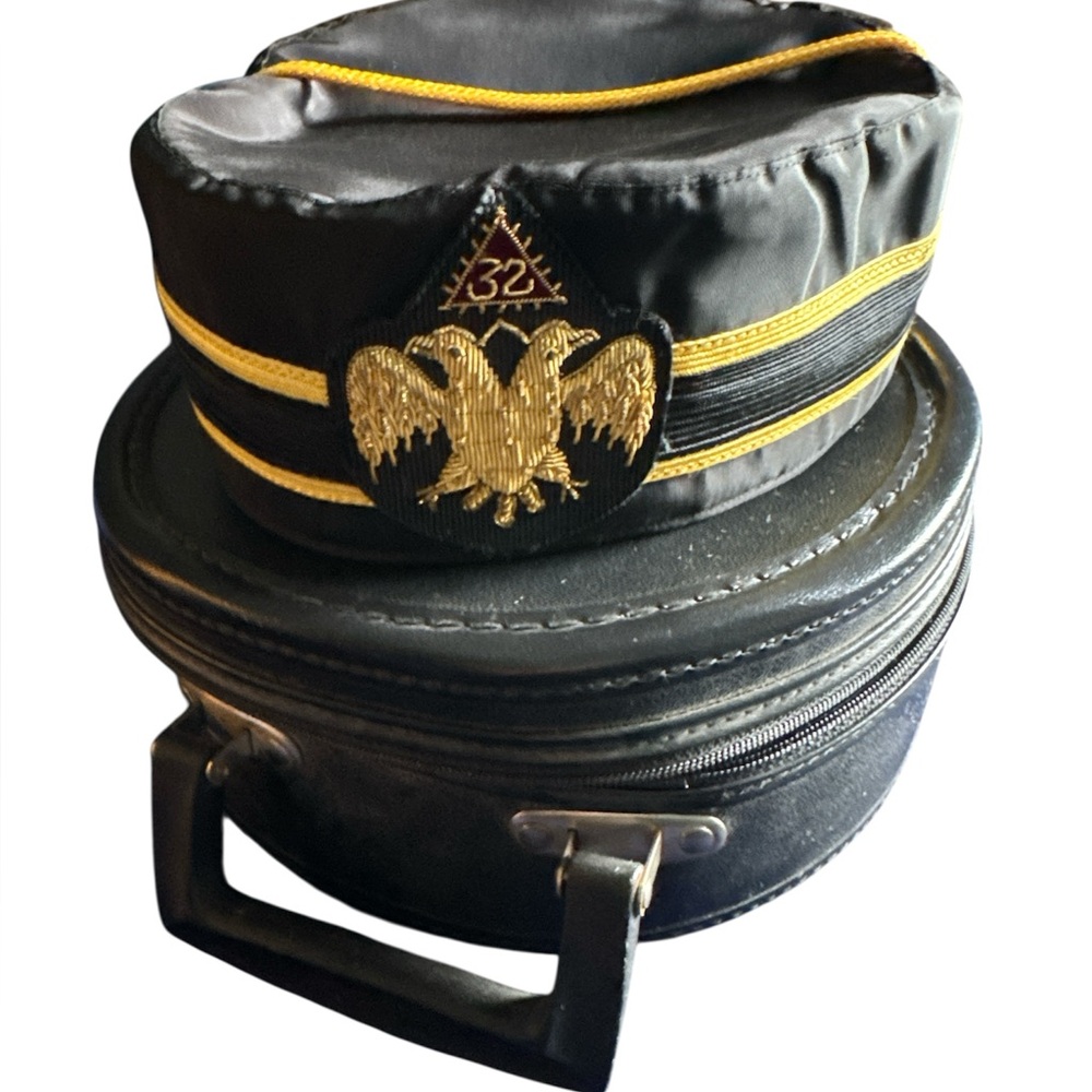 32 Degree Scottish Rite Crown Cap - Size Men's 7 1/4, EUC